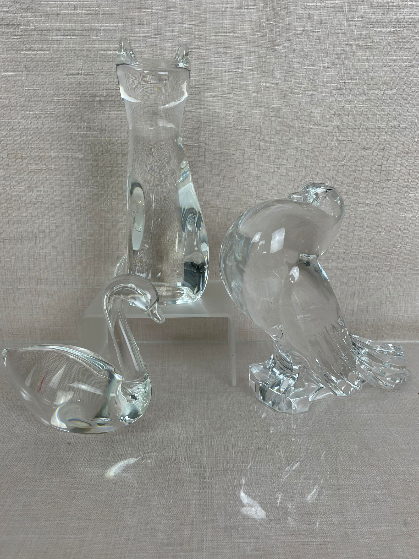 Assortment of Steuben Crystal Animals (1 of 10)