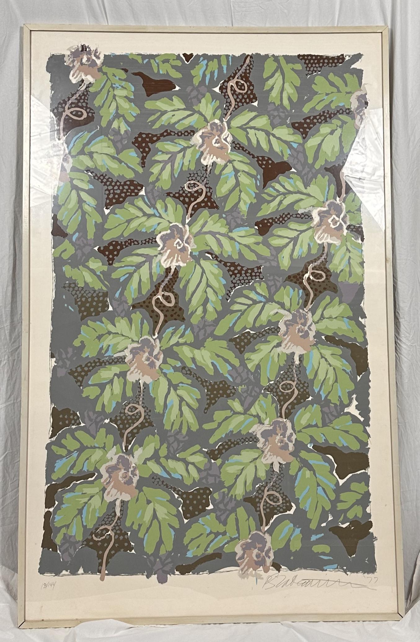 Robert Rahway Zakanitch 1977 Litho 5 Foot Tall 14/144 (1 of 5)