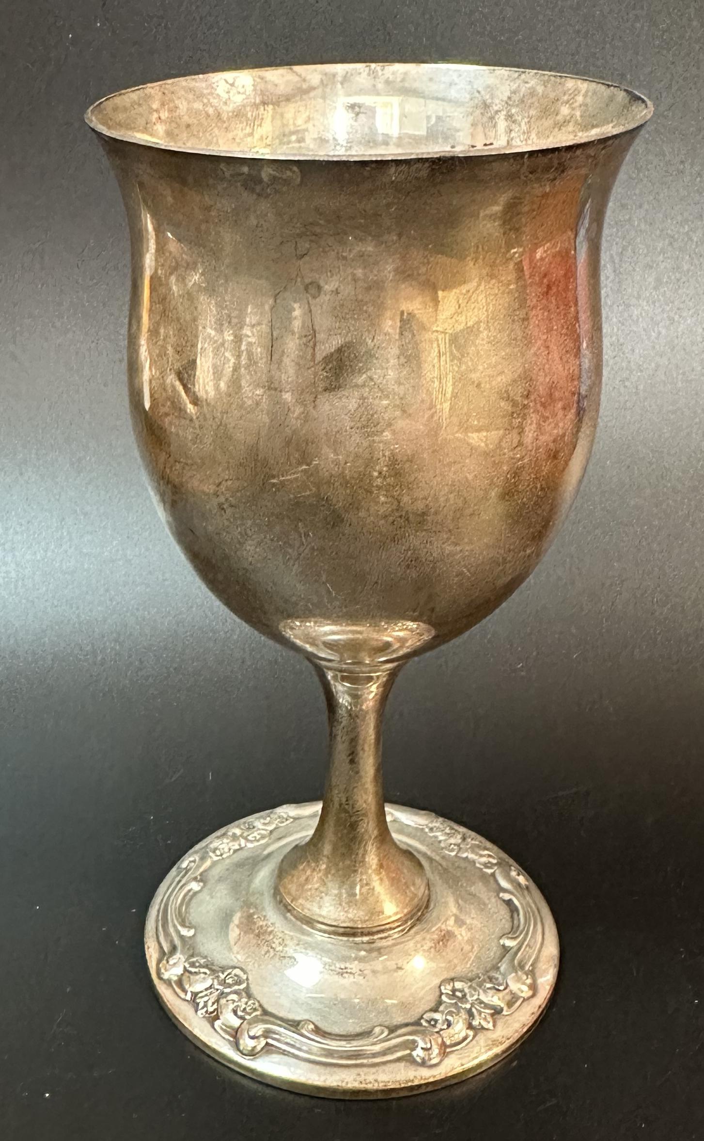 Reed & Barton Sterling Silver Goblet (1 of 5)