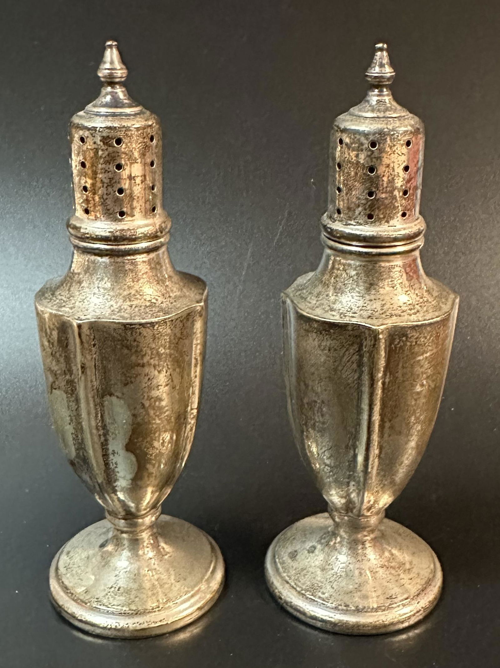 Pair of Sterling Silver Shakers (1 of 4)