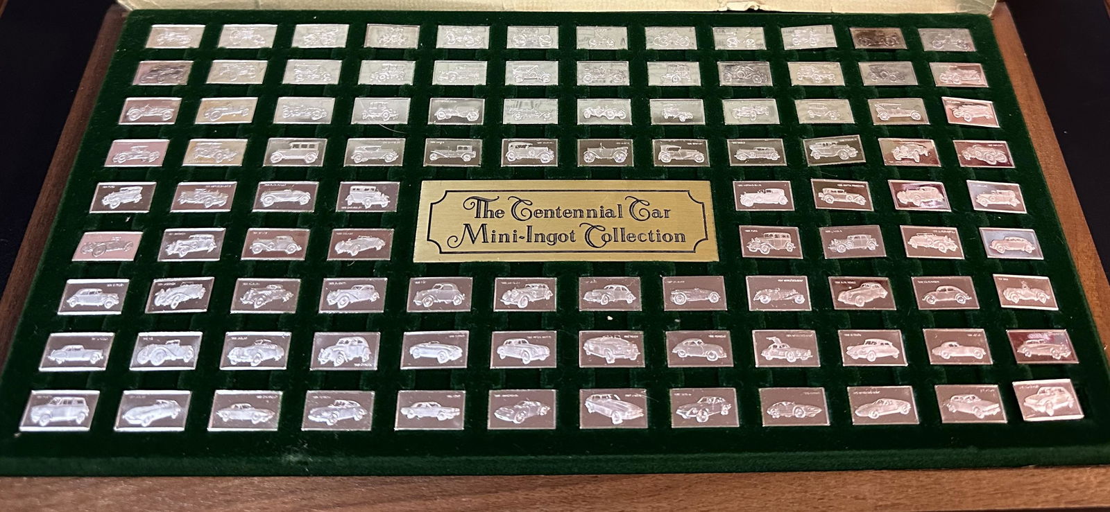 100 Sterling Silver ingots Classic Antique Cars (1 of 6)