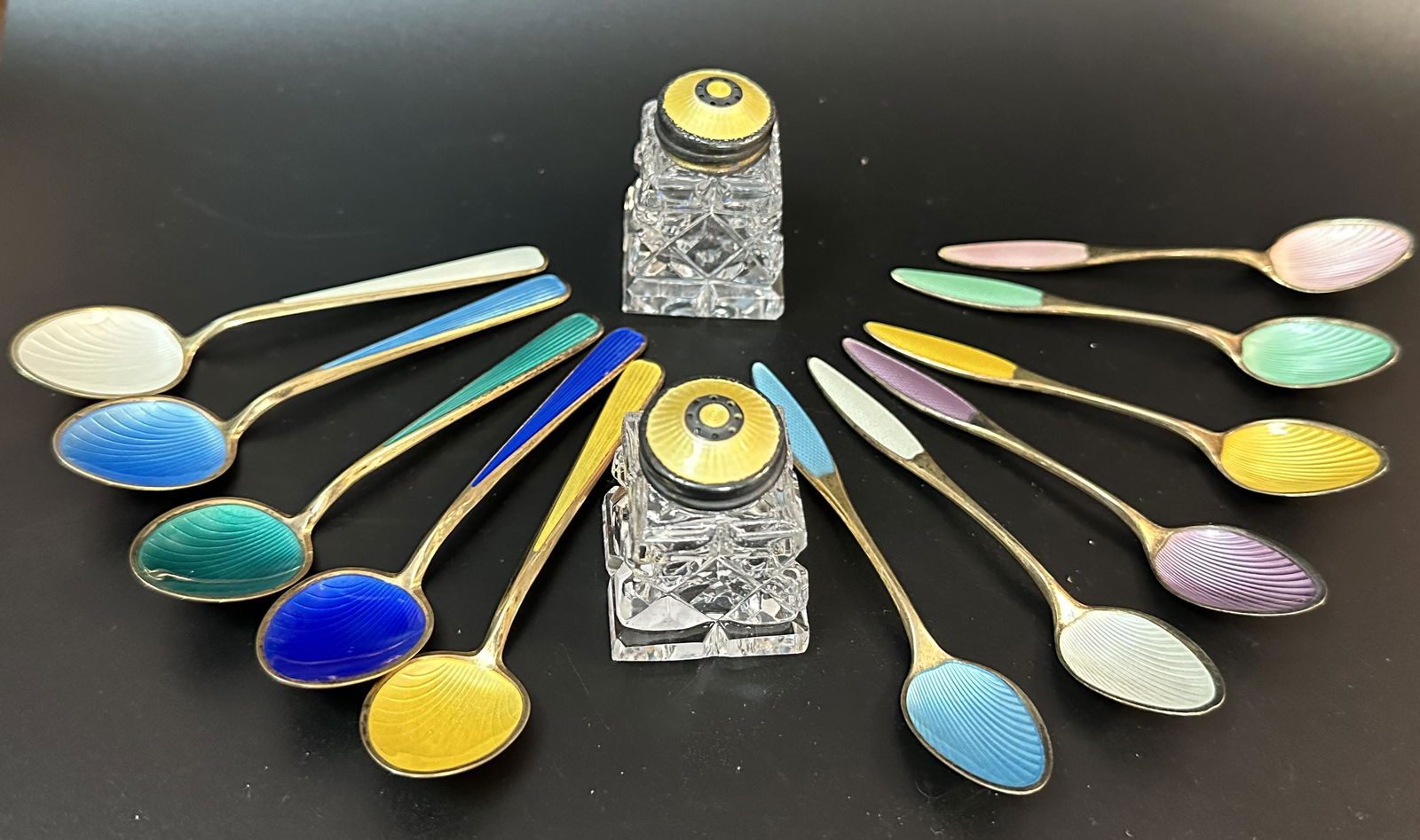 Silver and Enamel Items Lot A (1 of 6)