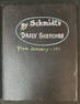 Vintage Sketch Book - 142 Pages of Sketches