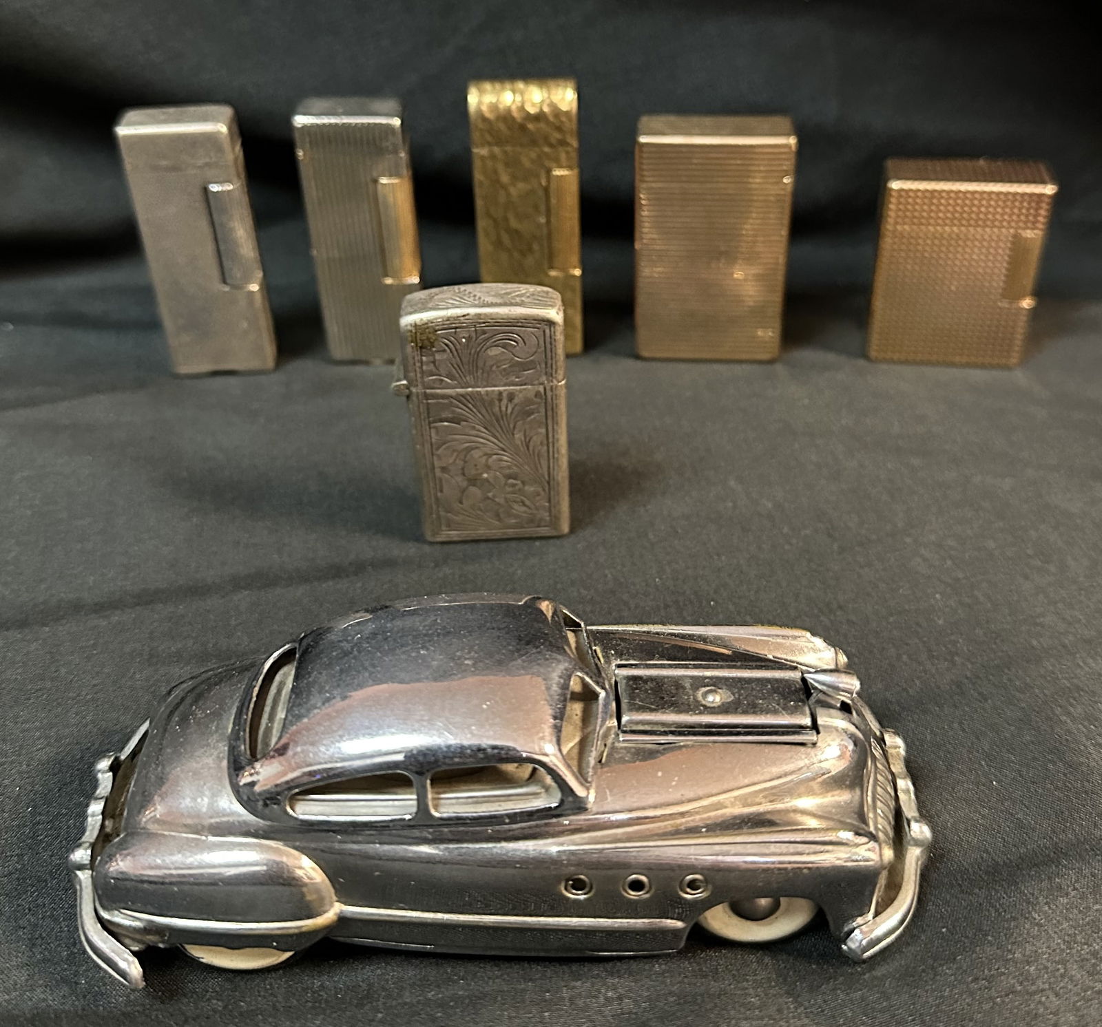 Group of 7 Vintage Lighters Including Dunhill, ST Dupont (1 of 6)