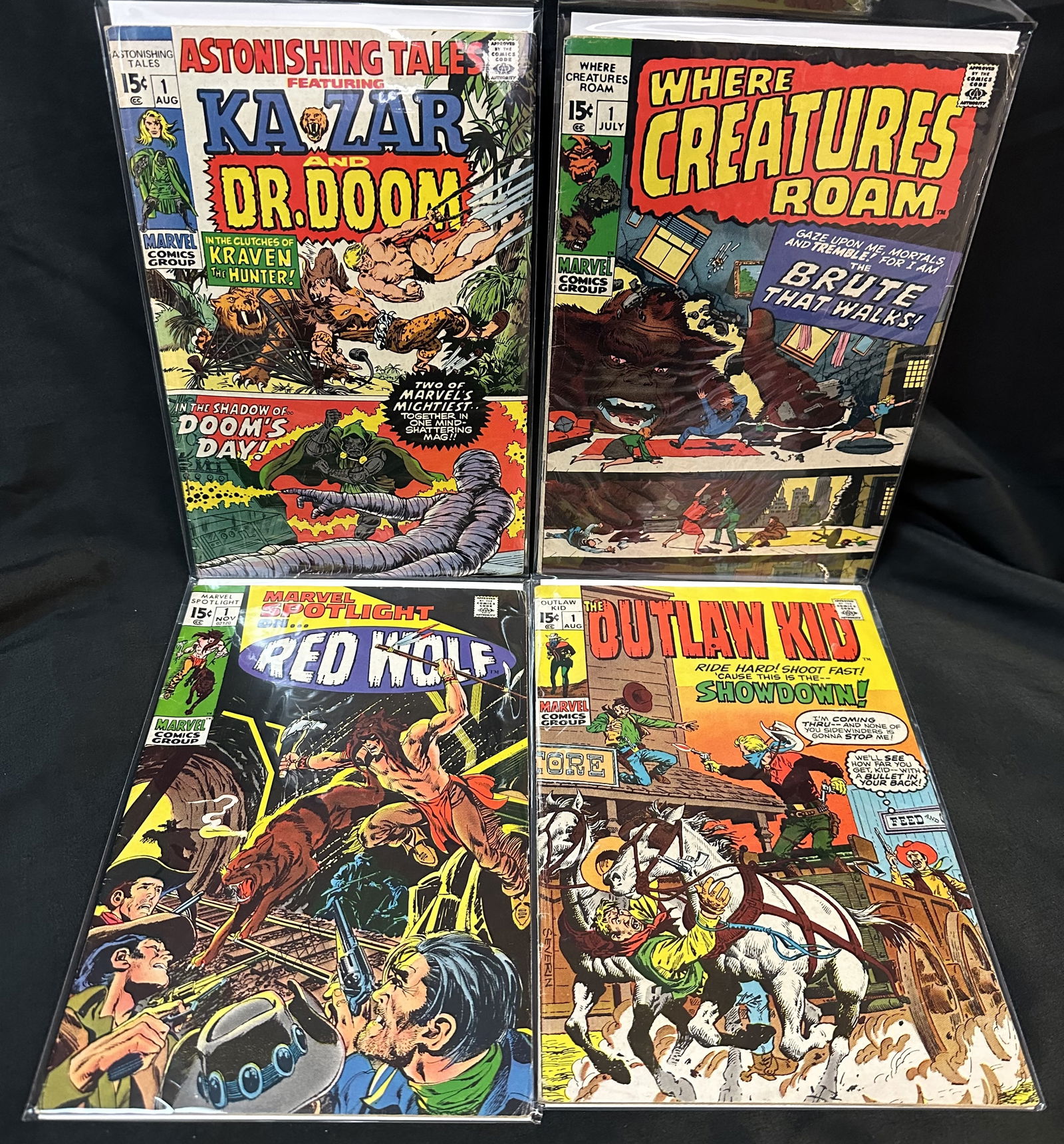 Four Marvel 15c Comic Books Number 1 Issues in Nice Condition (1 of 5)