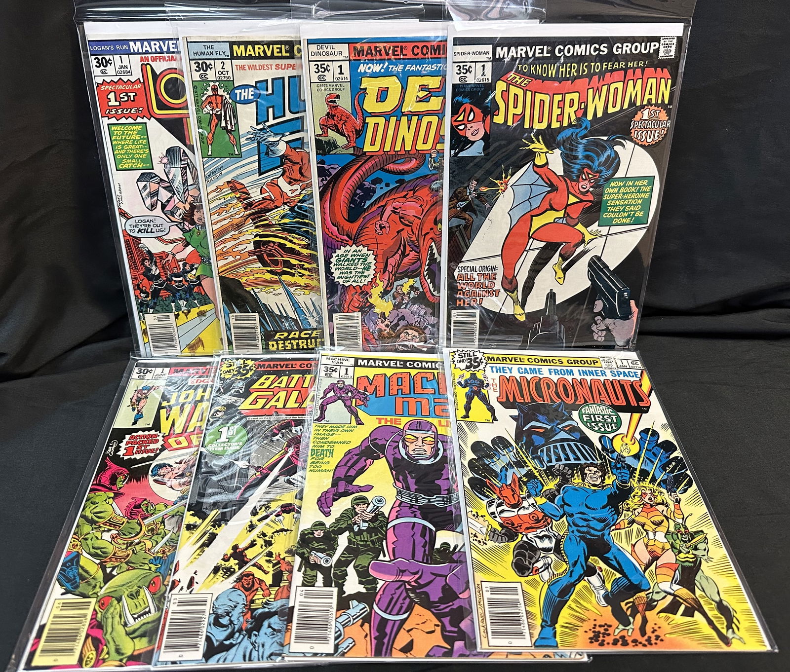 Eight Marvel 30c and 35c Comic Books all #1 Issues (1 of 9)