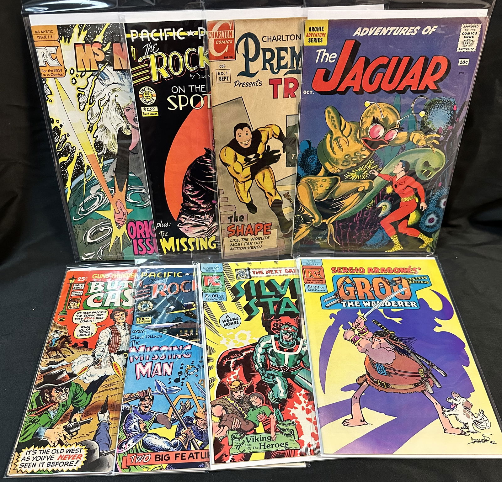 Eight Independent Comic Books with Seven #1 Issues and Kirby Art! (1 of 9)