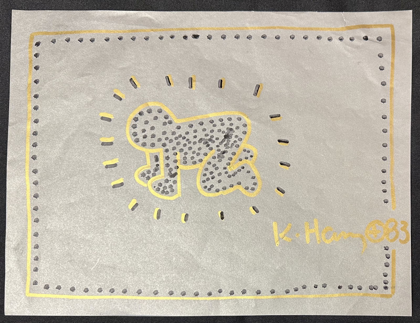Keith Haring Original  Radiant Baby (1 of 5)