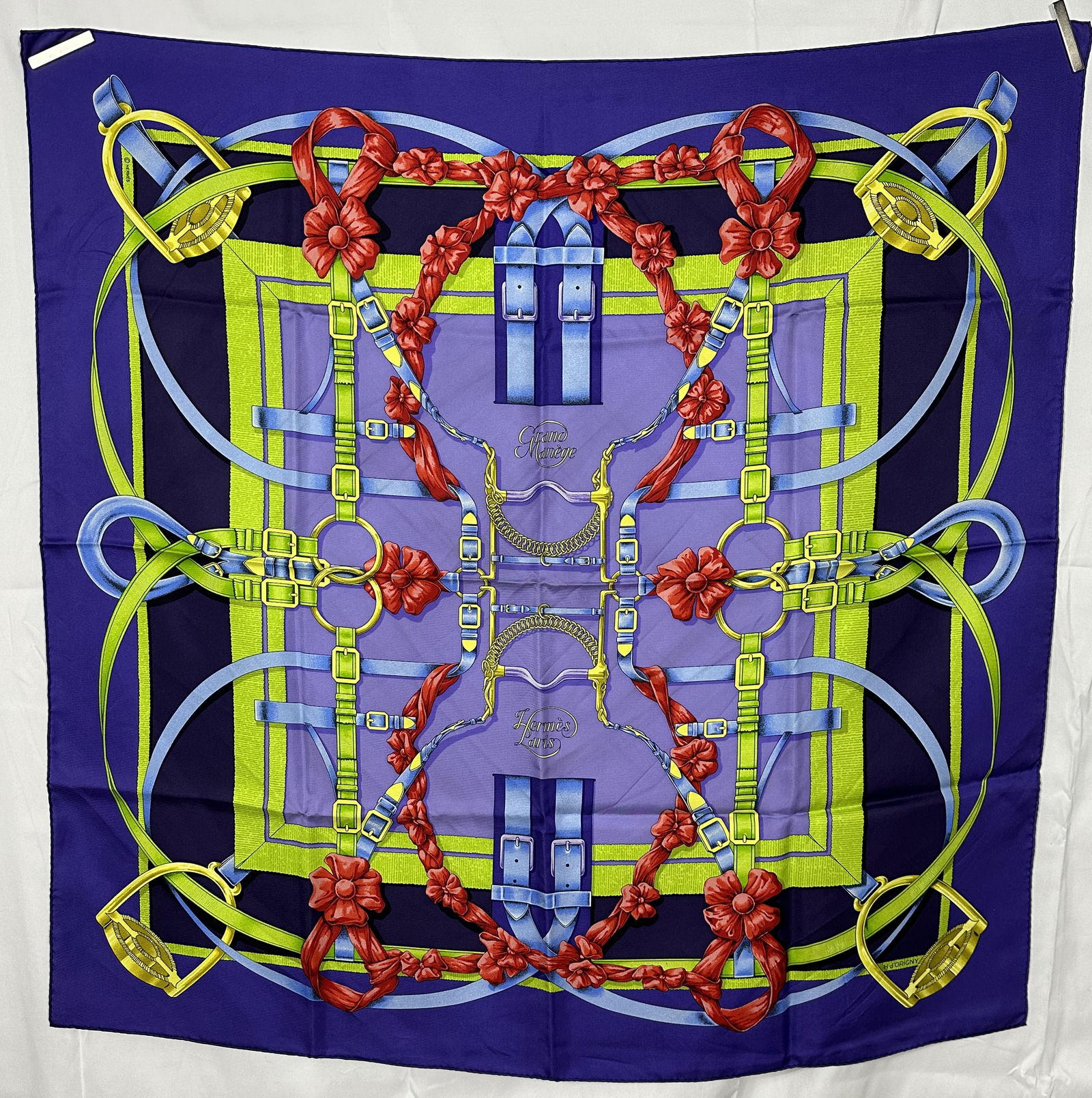 Hermes Scarf - Grand Manege 90cm Silk Scarf With Box (1 of 6)