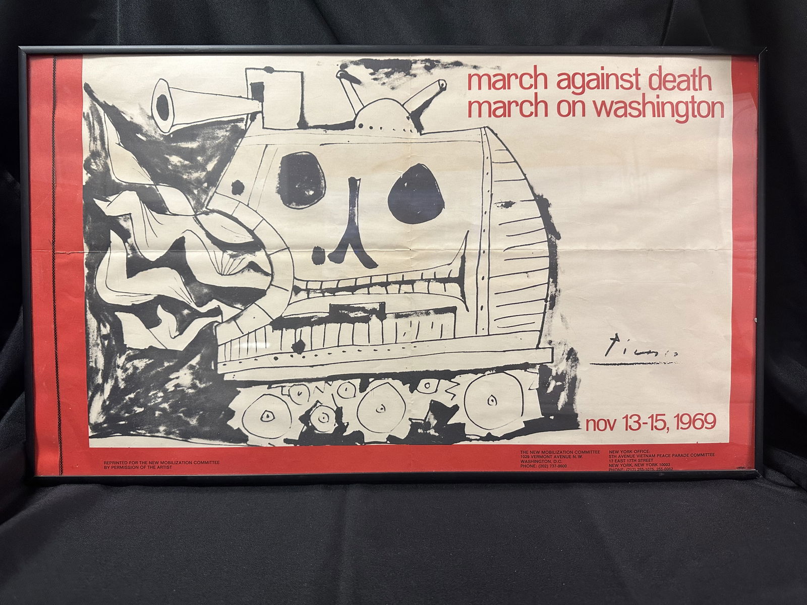 Picasso Anti War Poster 1969 (1 of 5)