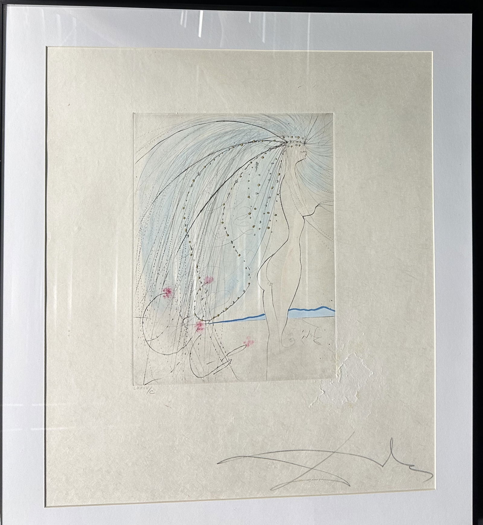 Salvador Dali Etching Diane de Poitiers Signed & Numbered 74/100 (1 of 8)