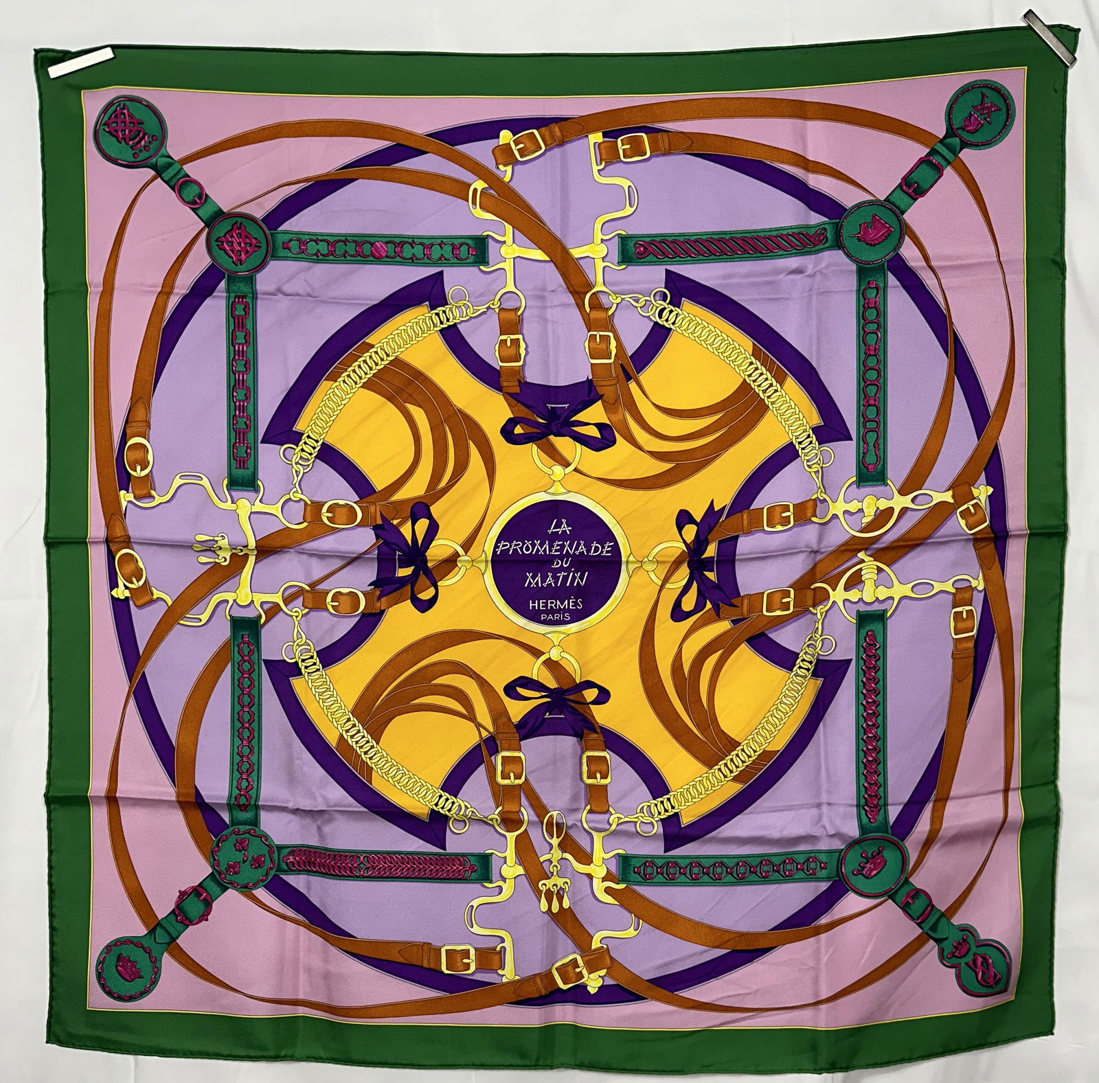Hermes Scarf - La Promenade du Martin 90cm Silk Scarf With Box (1 of 5)
