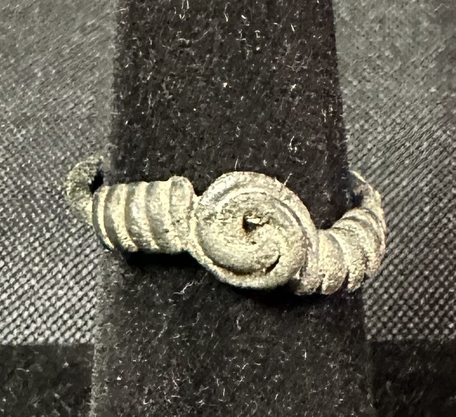 Roman Empire 1st-3rd Century Documented Bronze Ring (1 of 5)