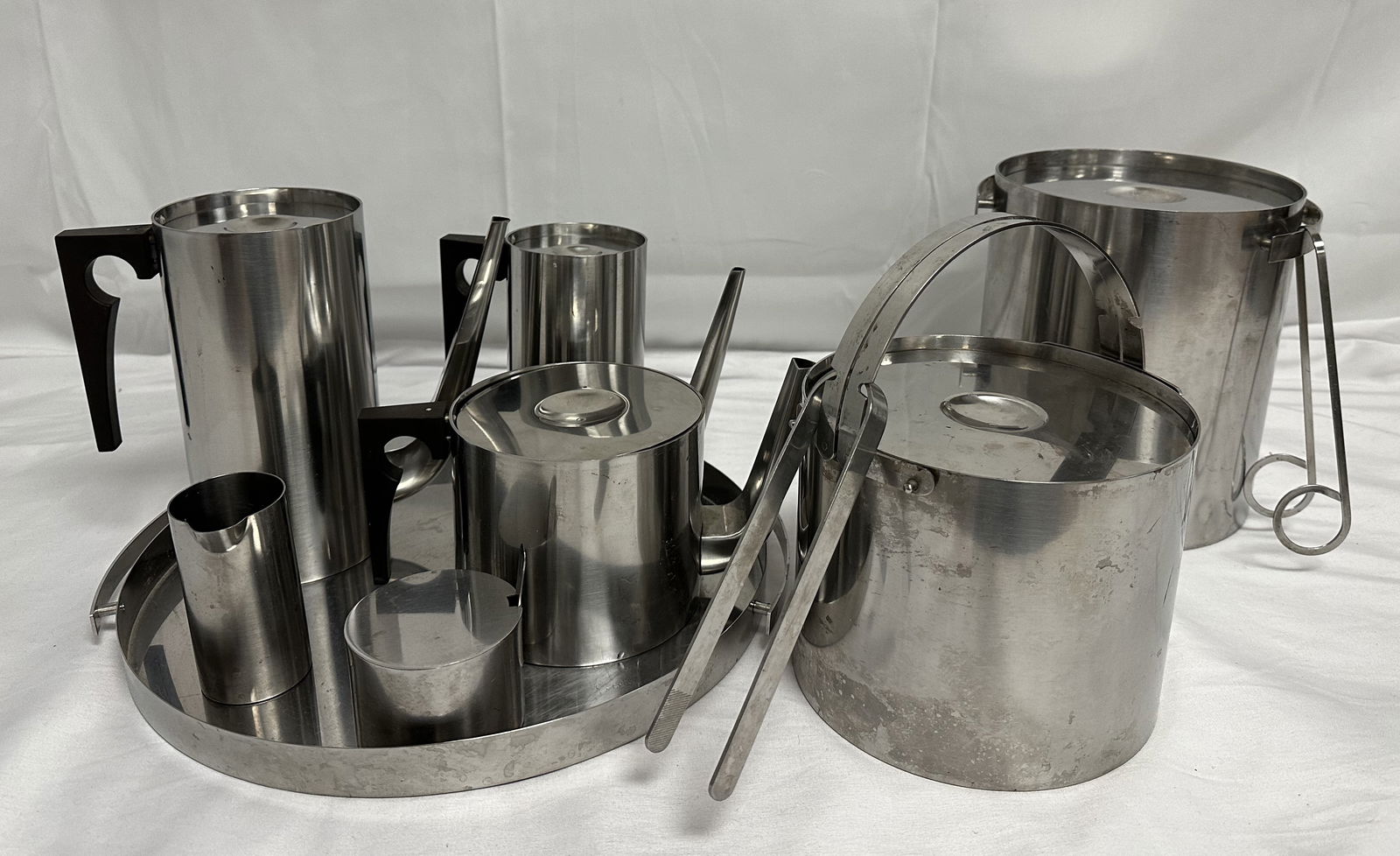 Stelton Stainless Steel Tea/Coffee Service + Ice Buckets (1 of 16)