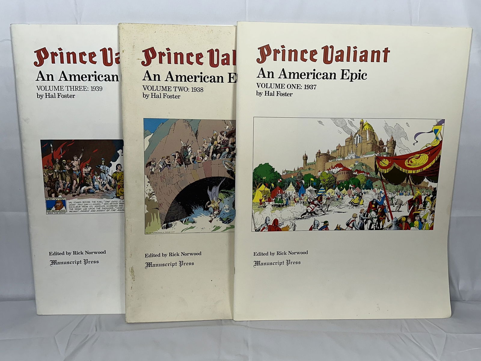 Prince Valiant Limited Edition Oversized Volumes 1, 2, 3 (1 of 10)