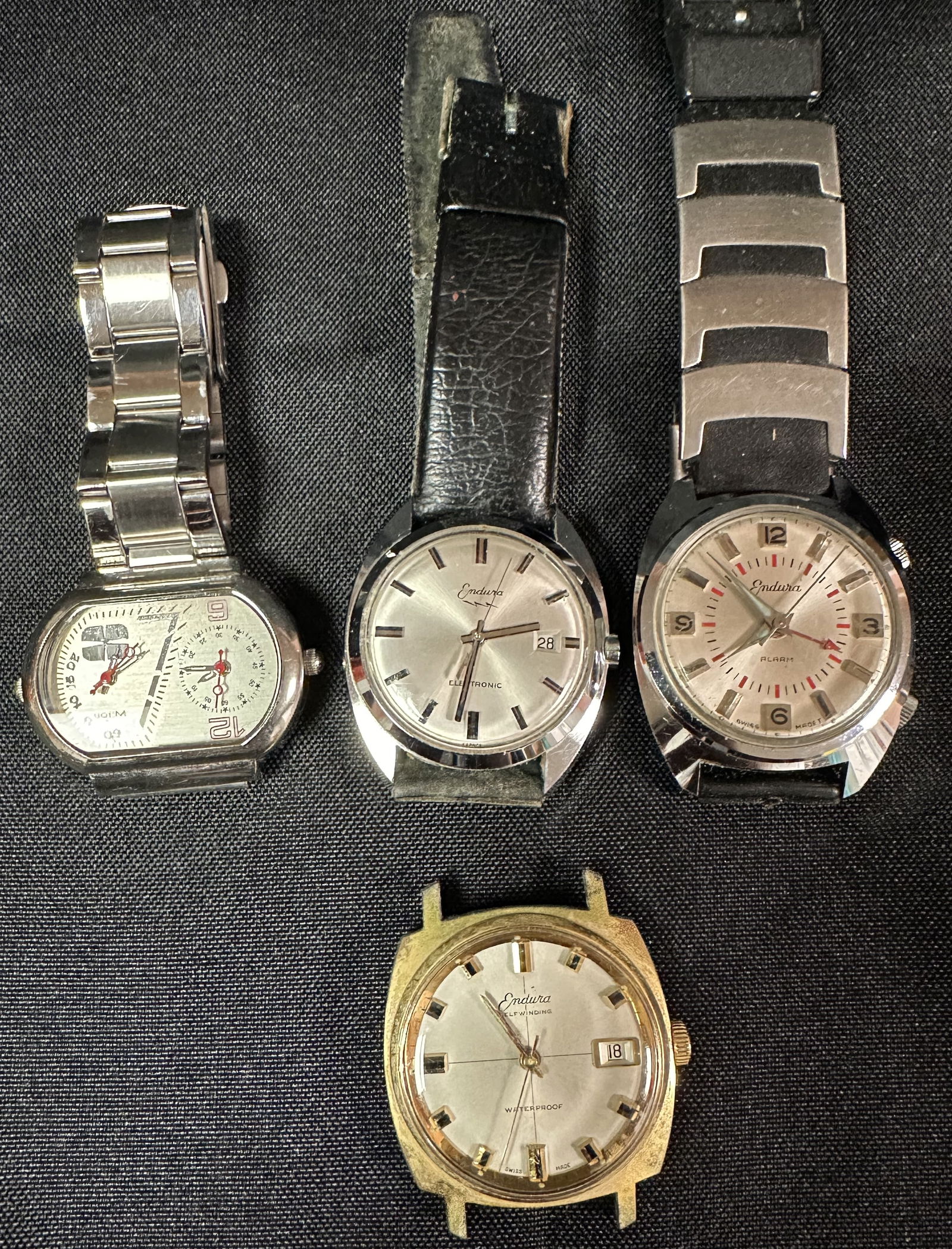 Four Assorted Watches including Three Endura (1 of 5)