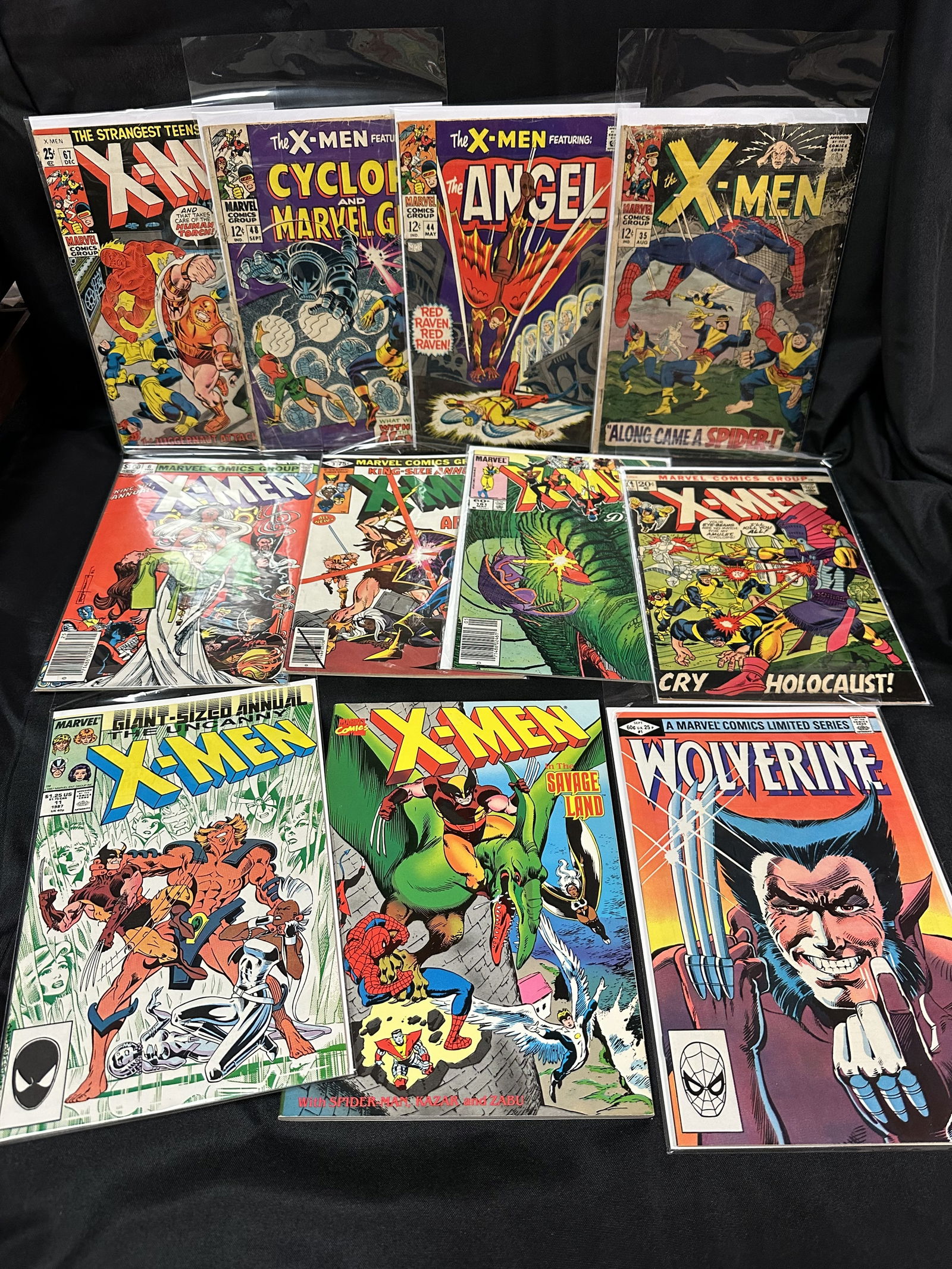 11 X-Men Comic Books including Wolverine 1 (1 of 7)