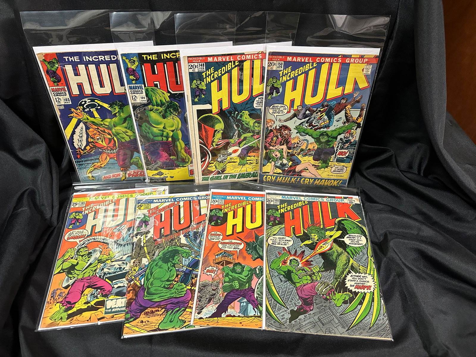 Incredible Hulk 12c and 20c Comic Books (1 of 5)