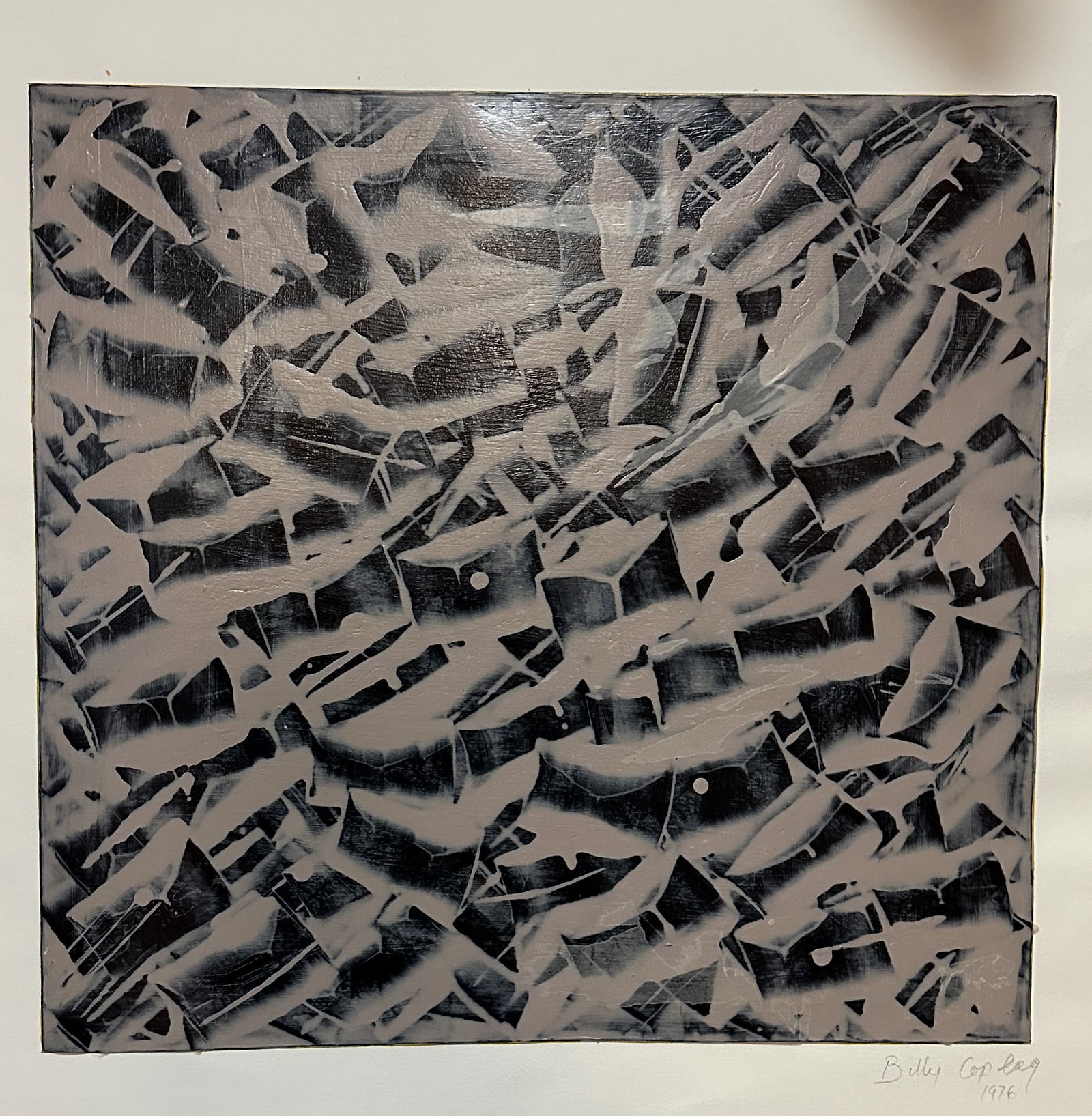 Billy Copley 1976 Untitled Painting 2 (1 of 7)