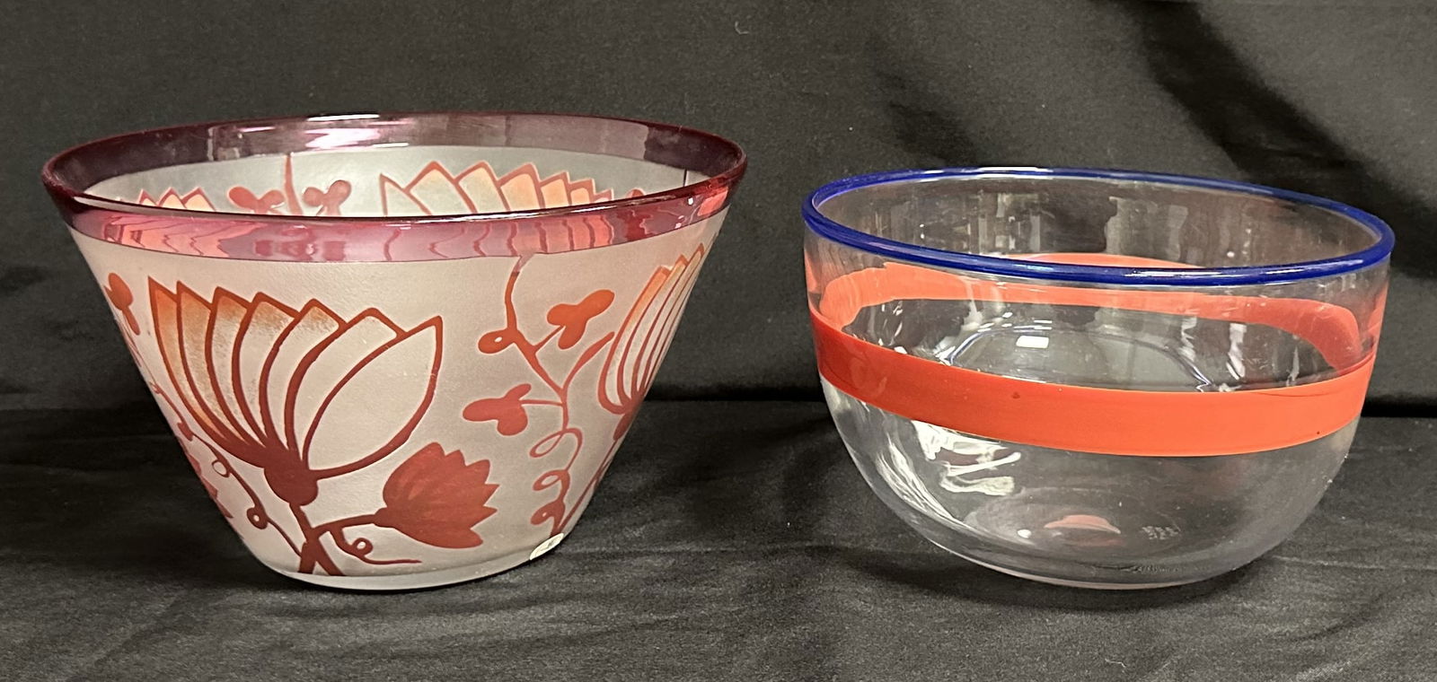 Two Signed Kosta Boda Bowls (1 of 13)