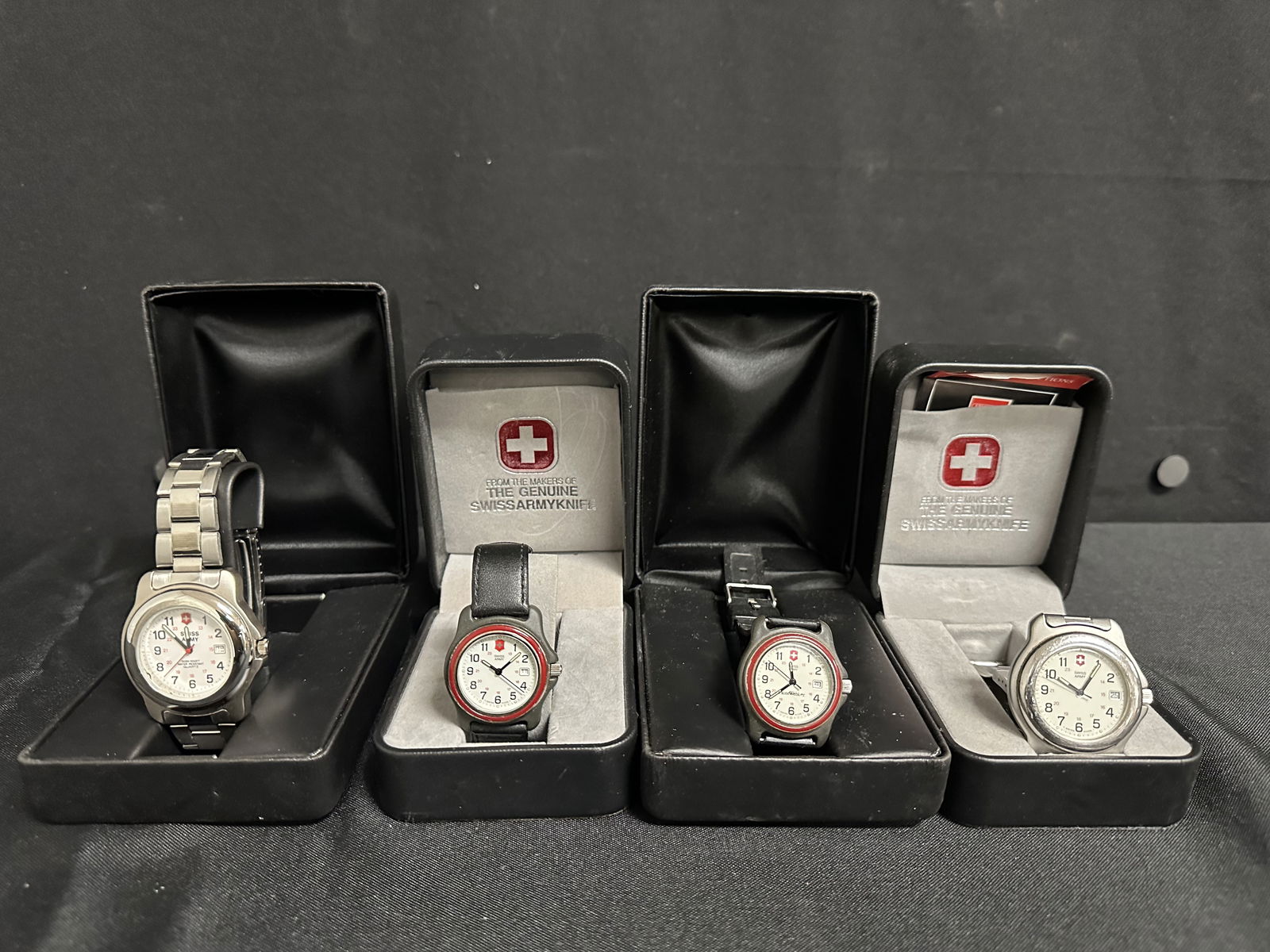 Group of 4 Swiss Army Watches in Boxes (1 of 6)