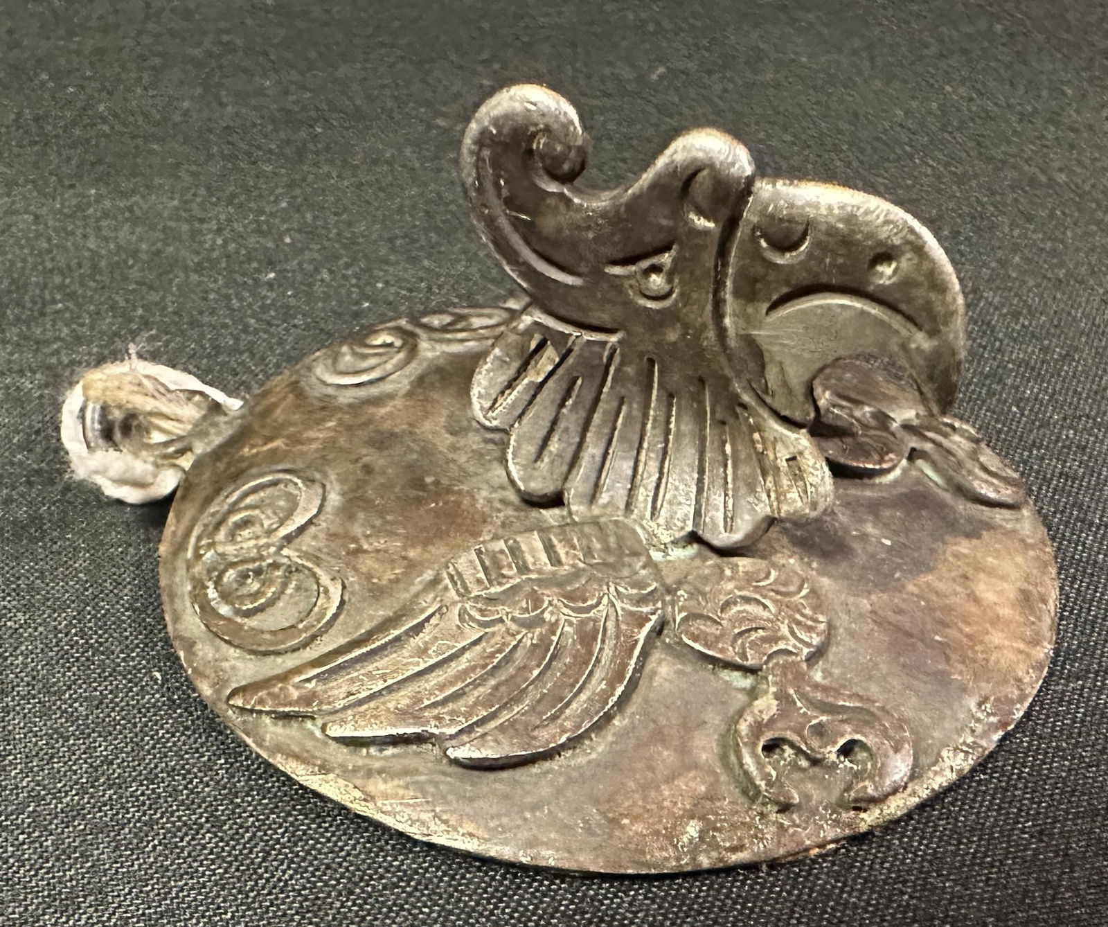 Silver Aztec Eagle Necklace Pendant (1 of 6)
