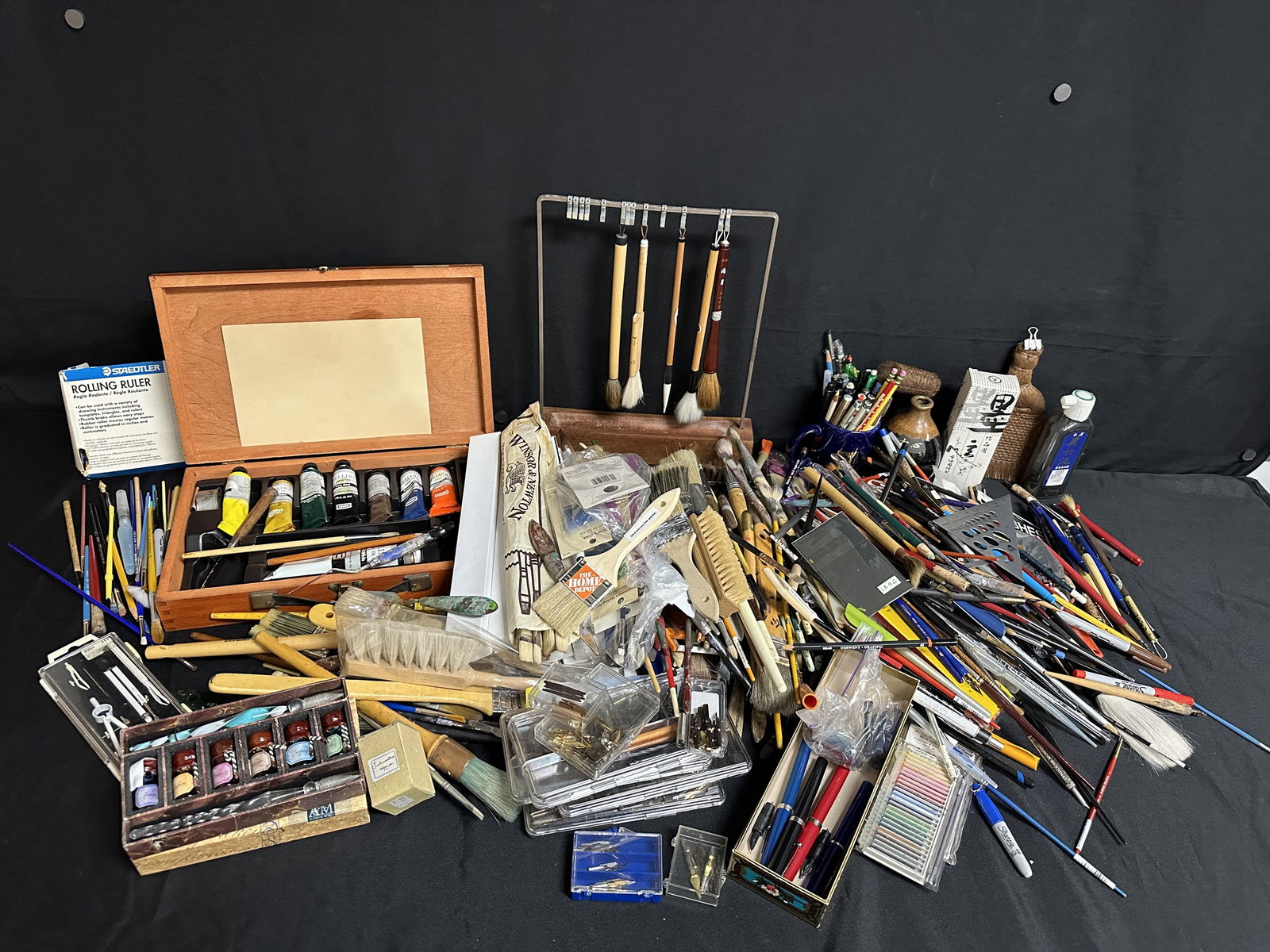 Artists Treasure Trove -Hundreds of Brushes, Tools, etc (1 of 11)