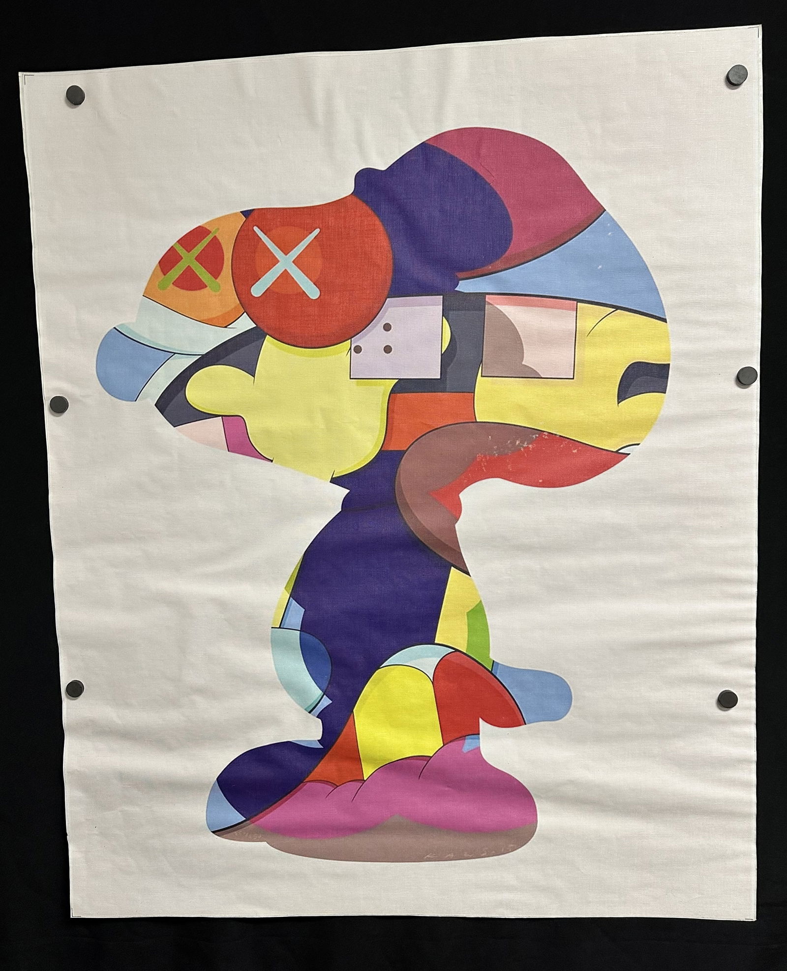 Kaws Snoopy No Ones Home 2015 in Supreme Frame (1 of 8)