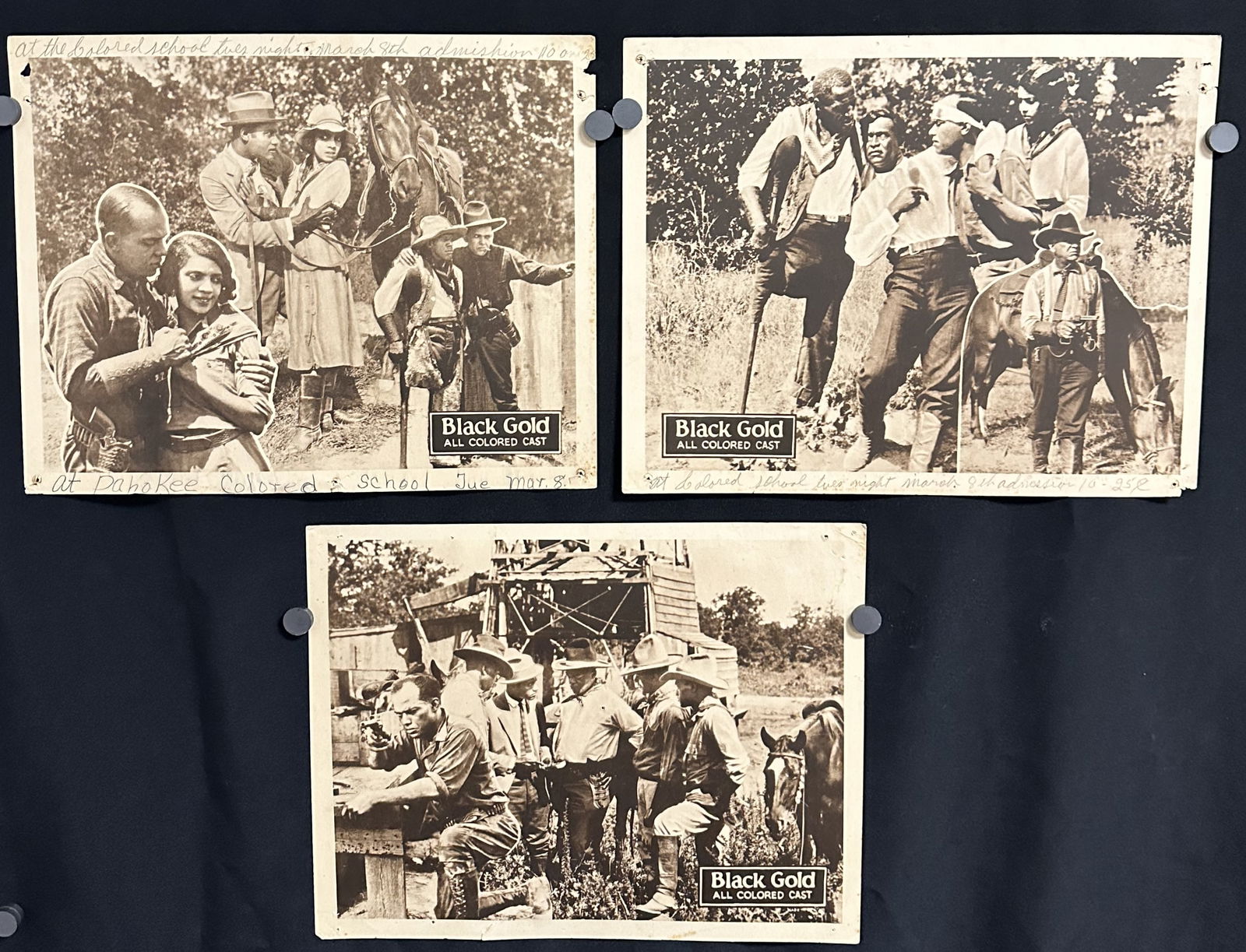 Lobby Cards (3) Black Gold (1 of 7)