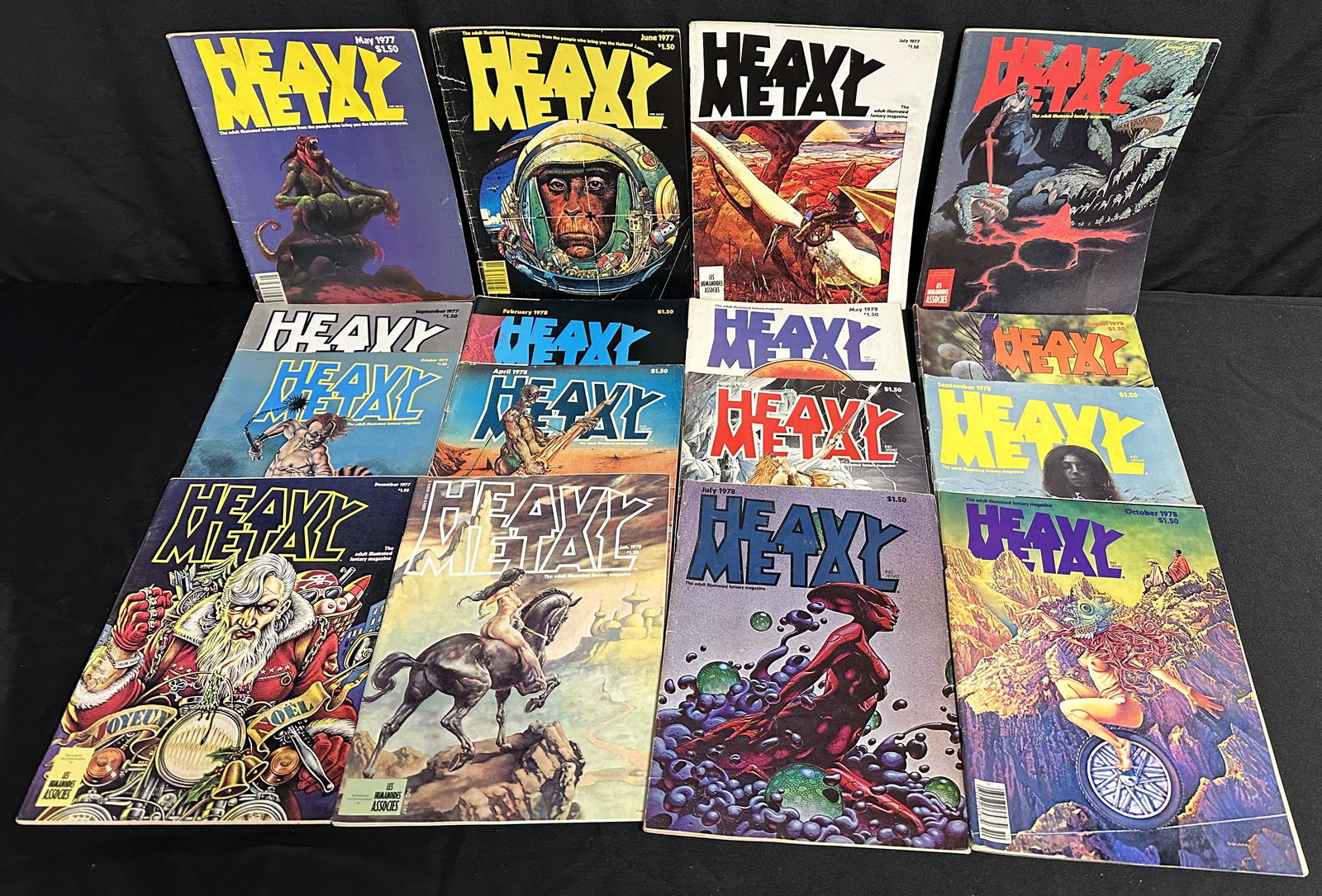 Heavy Metal 16 1977 and 1978 issues 2 - 7 included (1 of 5)