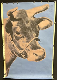 Poster Andy Warhol Cow Whitney Museum 1971
