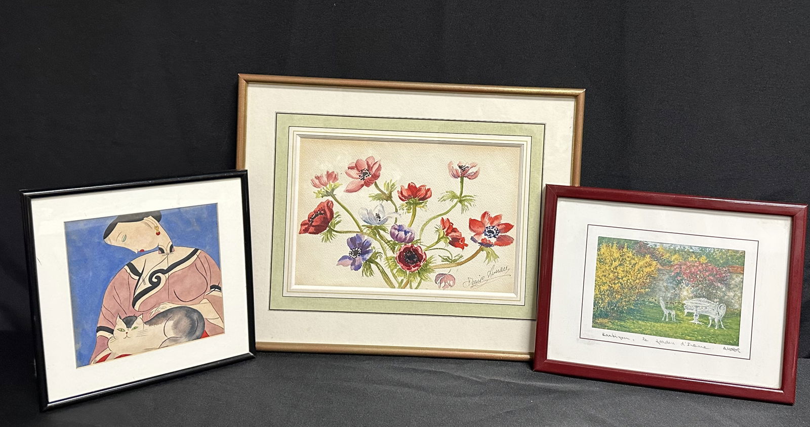 Three Framed Pieces of Art (1 of 7)