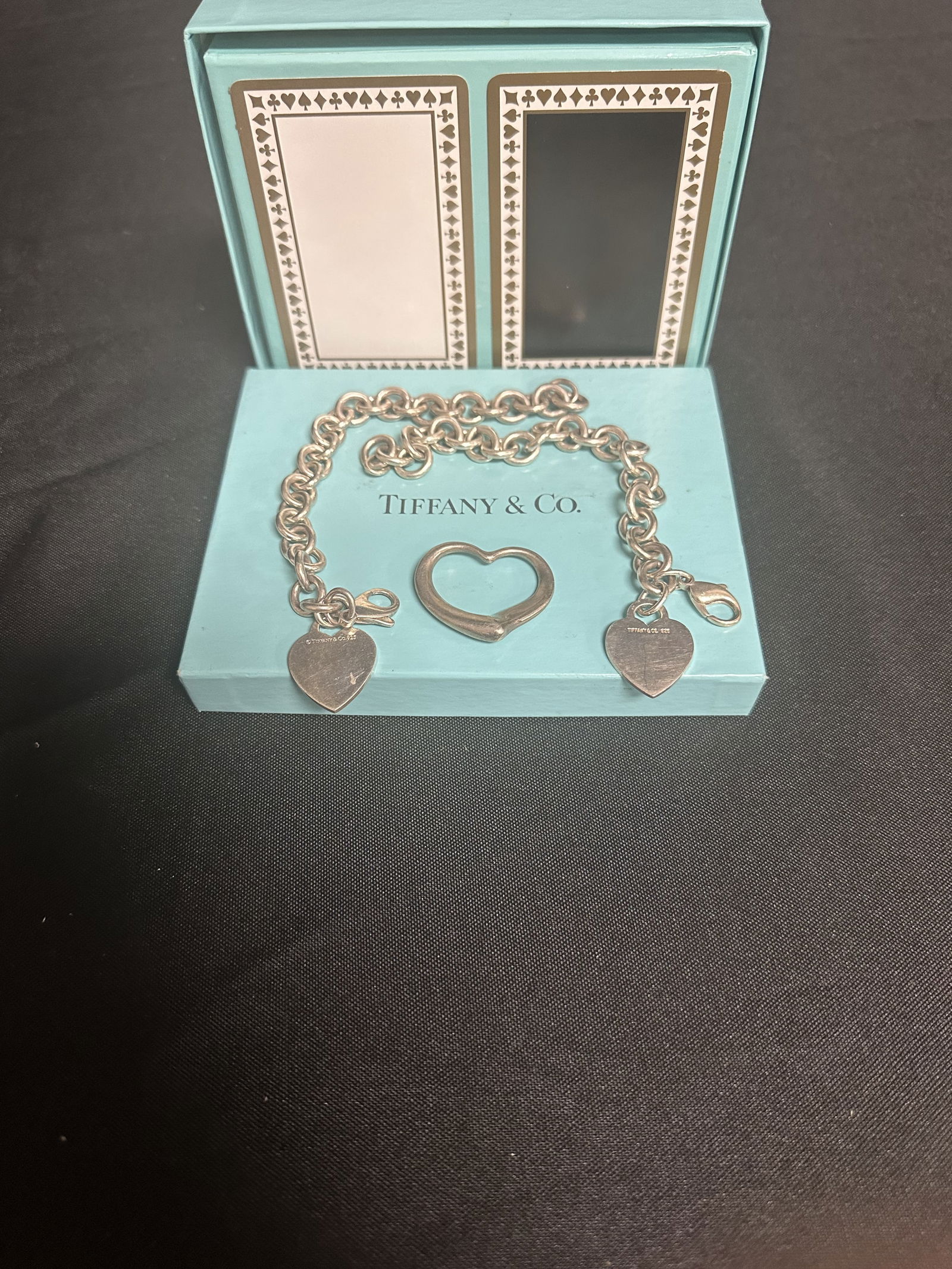 Tiffany Sterling Silver Lot with Playing Cards (1 of 6)
