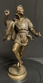 Bronze Figure of a Neopolitan Dancer