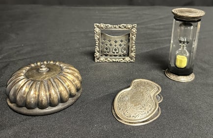 Four Sterling Silver Desk Items - Gorham