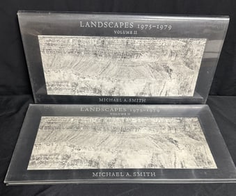 Two Copies Landscapes 1975-1979 by Michael A Smith