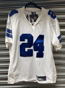 Dallas Cowboys White Jersey No. 24 Marion Barber Reebok