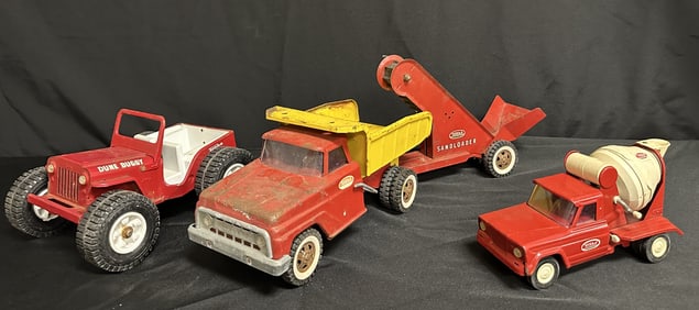 Group of Three Vintage Toy Vehicles