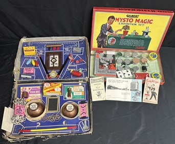 Two Vintage Magic Sets Aristocrat and Gilbert