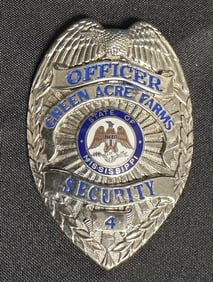 Mississippi Golf Course Security Officer Badge