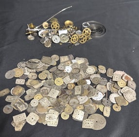 Group of Wristwatch Faces and Movements 2