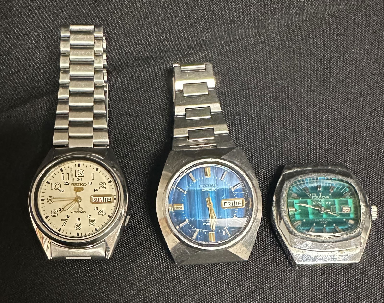 Seiko and Bulova Watch Lot (1 of 4)
