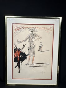 Salvador Dali Bullfight IV - 4 of 300 Sidney Z. Lucas Original