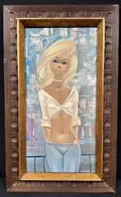 Igor Pantuhoff Young Blonde Painting