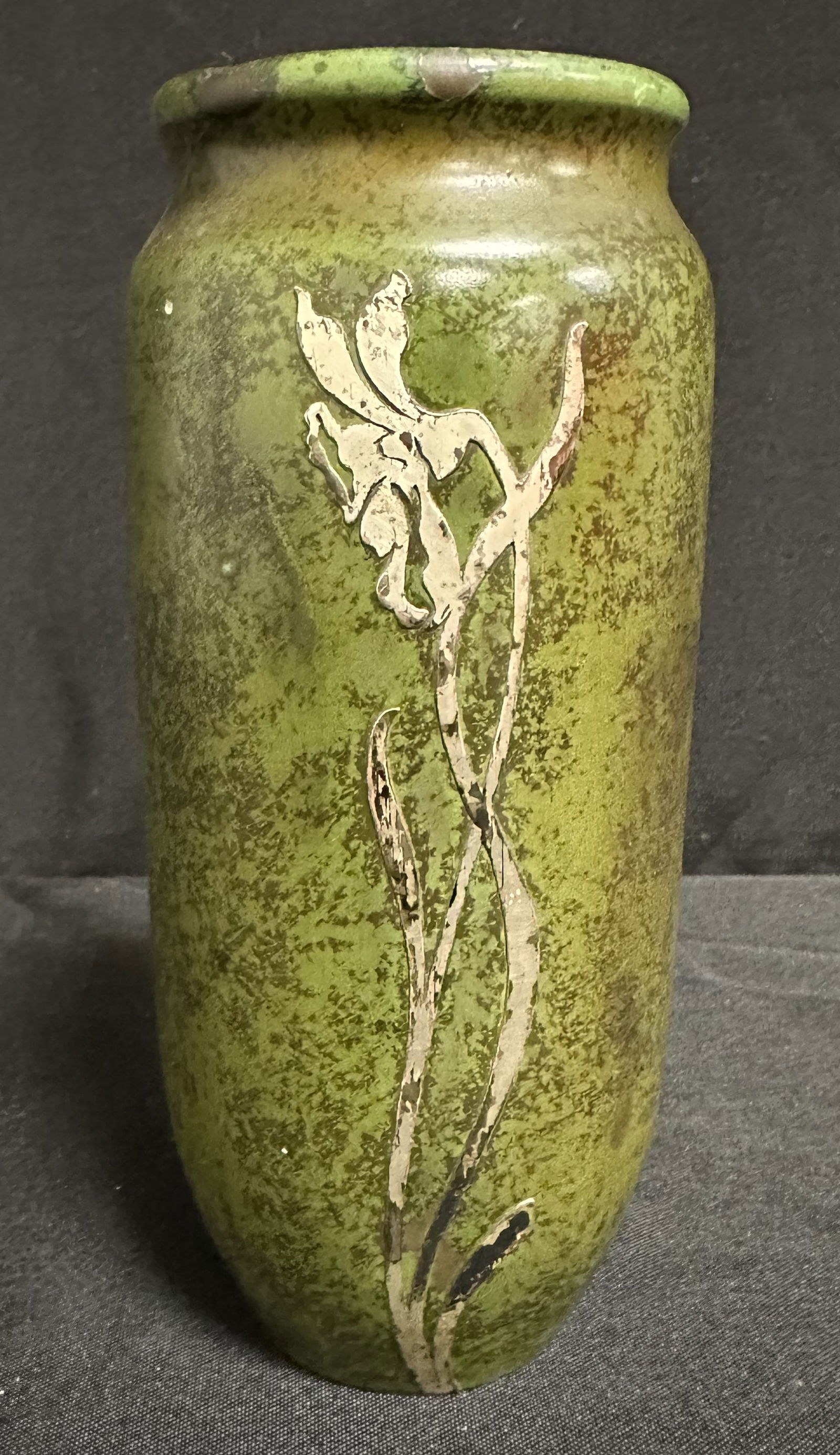 Heinz Green Patina Bronze w Silver Overlay (1 of 8)