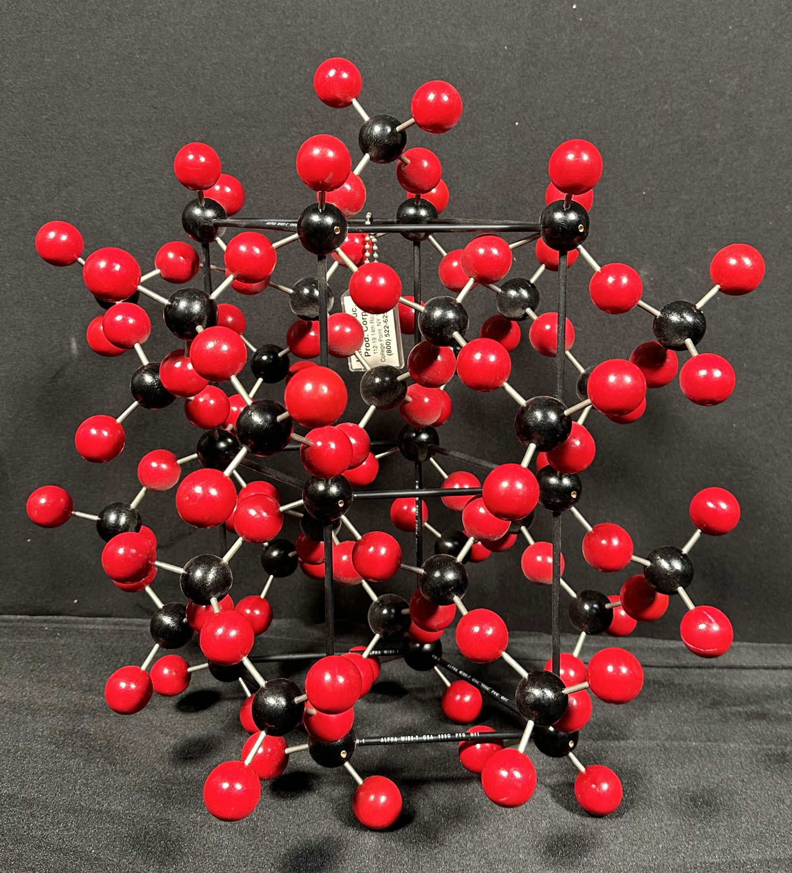 Large Vintage Educational Molecular Model - Alpha Quartz (1 of 11)