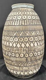 Monumental Studio Pottery Floor Vase by Broudo