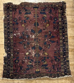 Persian Rug - Damaged - 57 x 48
