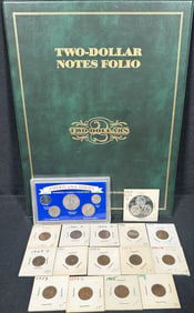 Two Dollar Folio + Americana Coin Set