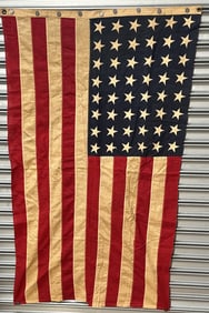 Vinage 48 Star Flag 35 Inches x 60 Inches